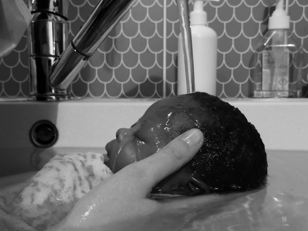 Photo du Thalassa bain bébé de petite Adé