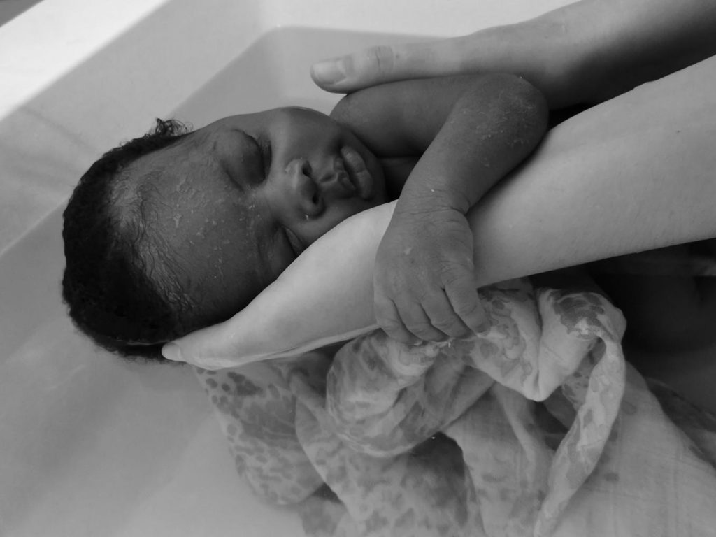 Photo du Thalassa bain bébé de petite Adé